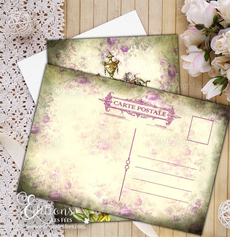 Editions des Fées - Vendita all'ingrosso Cartoline - Cartolina con illustrazione della fata e segno zodiacale Toro1