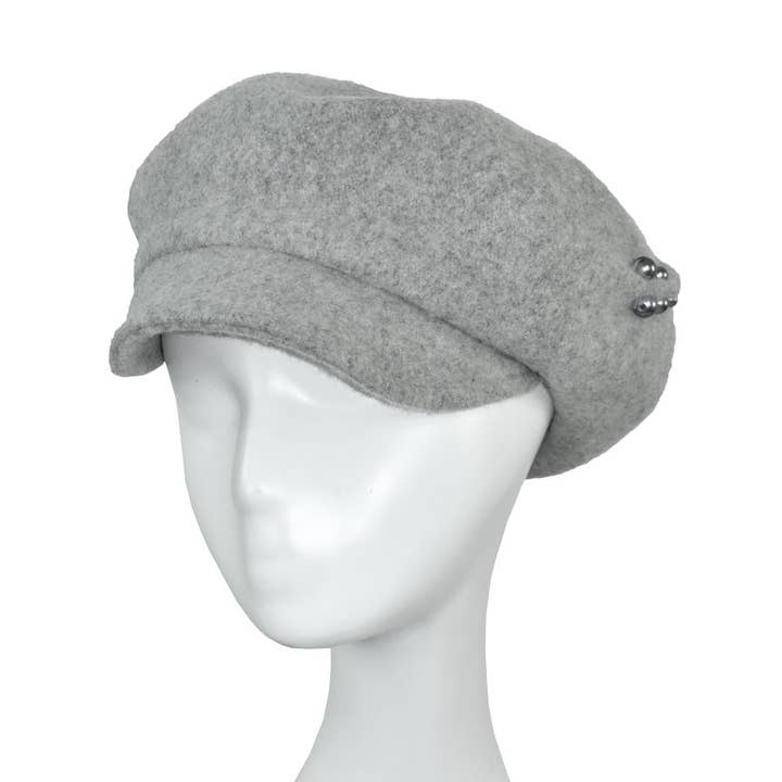 Dupatta Designs - Wholesale Cloche Hat - Women's - Radcliff Lieutenant Wool Hat