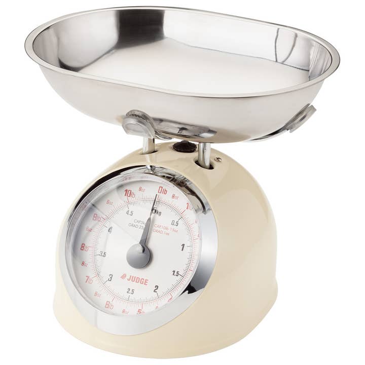 Judge Kitchen, 5.0kg Traditional Scale, Cream for wholesale by Judge UK