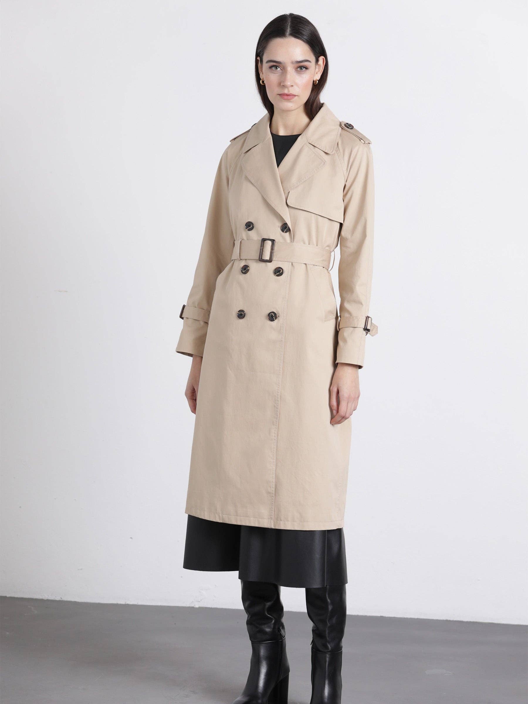 GUIMANOS - Wholesale Coat - Women's - Long Gabardine12