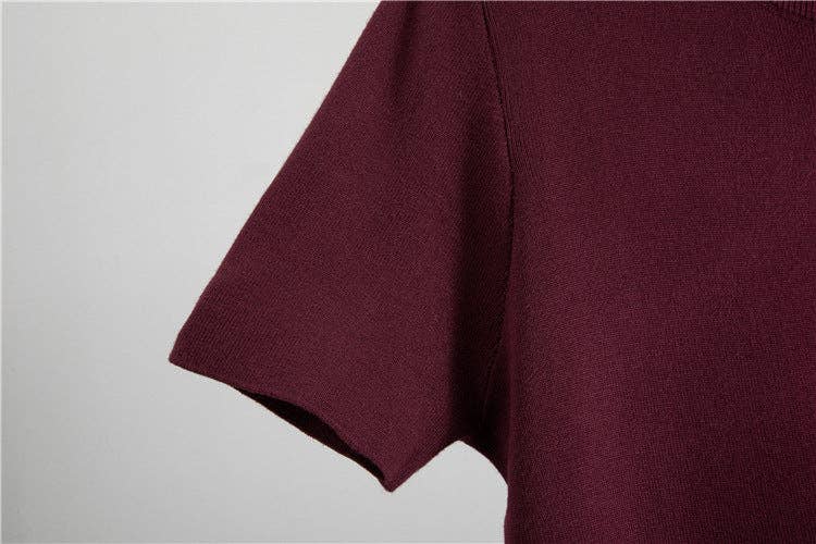 Marayn - Vente Robe – femme - Ensemble robe en maille avec cardigan et strass chic pour femmes18