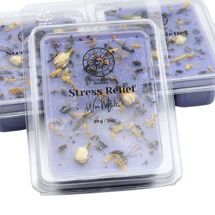 Stress Relief Wax Melt for wholesale by Mystic Beliefs Botanica