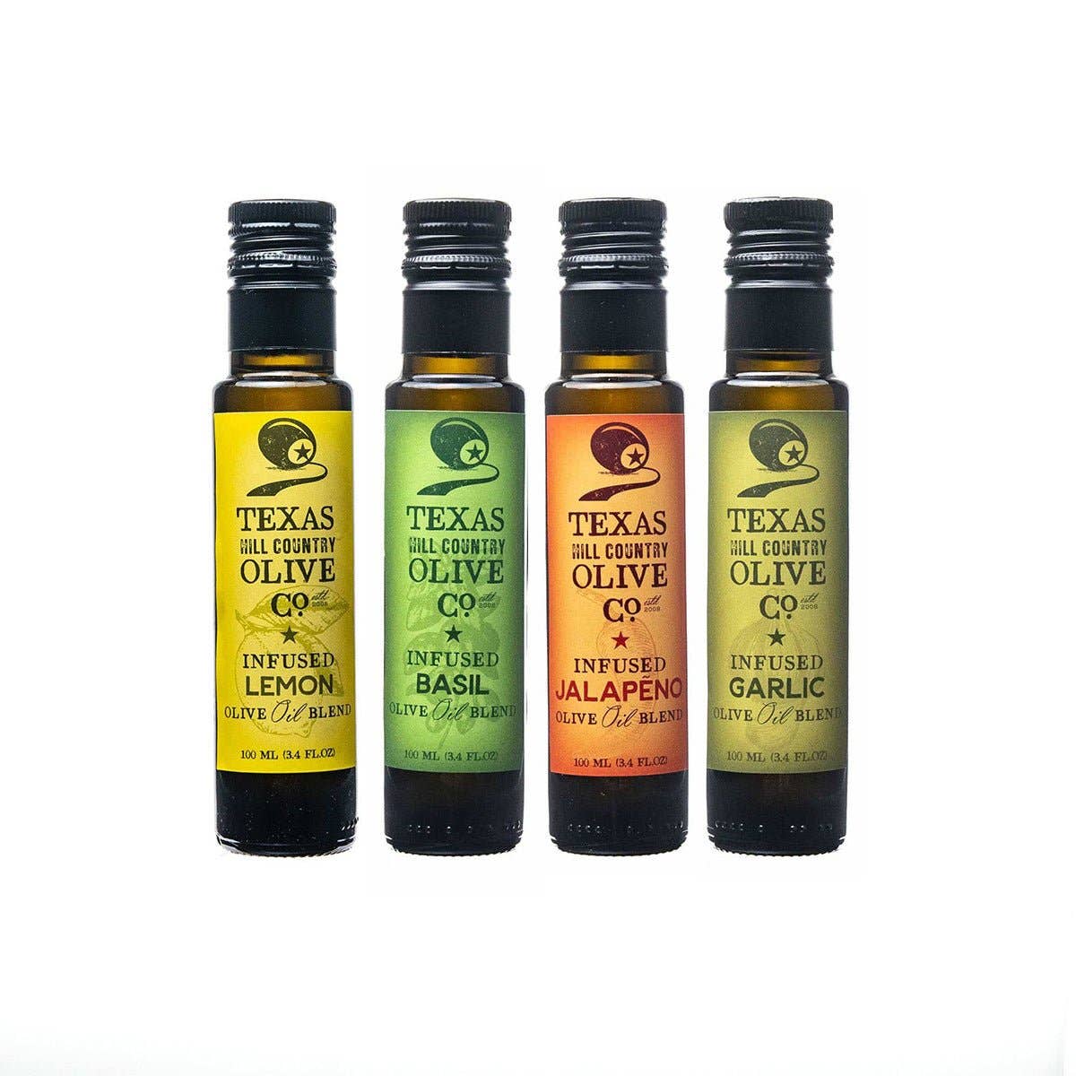 Texas Hill Country Olive Co. - Wholesale Olive Oil - Infused Olive Oil Mini Gift Set- Orange1