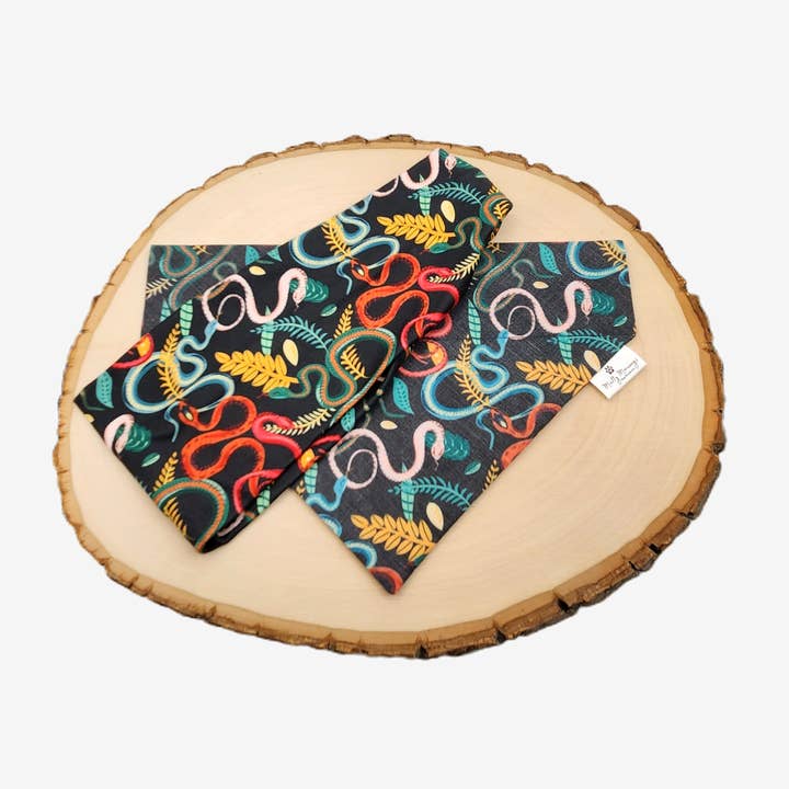 SSSecret Garden pandebånd og bandana matchende sæt for engroshandel hos Mutty Mornings