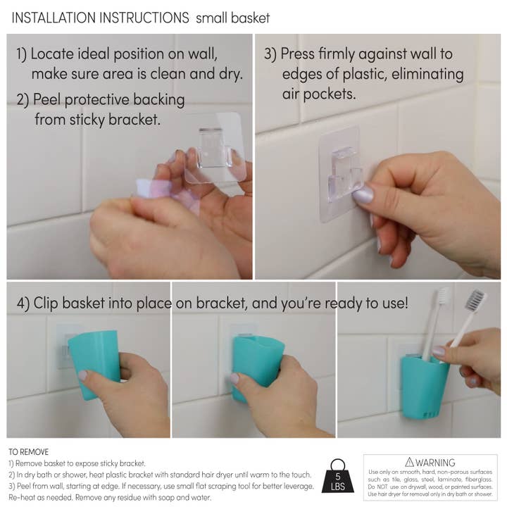 Three by Three Seattle - Wholesale Bath Caddy - aquafolio shower set of 520