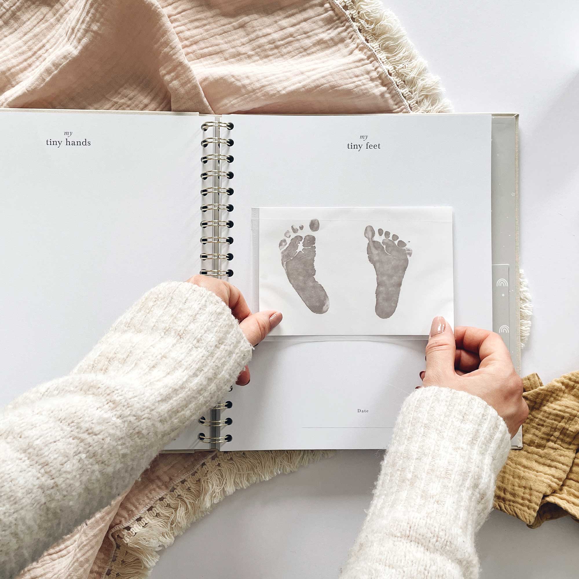 Blush And Gold - Wholesale Memory Book - Kids & Baby - My Baby Book (Safari) luxury keepsake memory book + box9