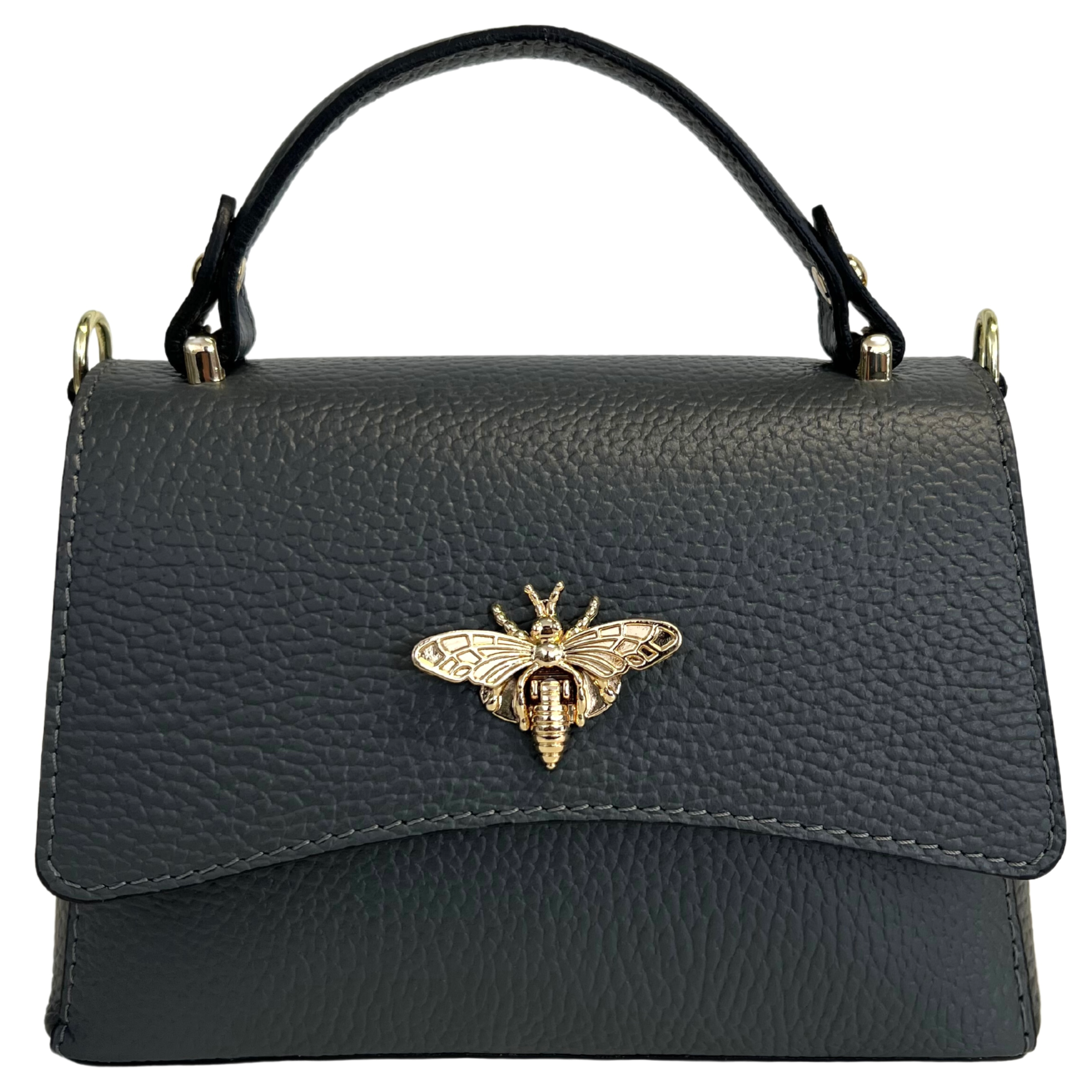 MODARNO - Wholesale Top Handle Bag - Women's - Women's shoulder bag in genuine leather with Ape closure15