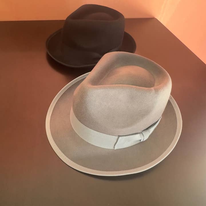 One and Only Accessories - Wholesale Fedora - Women's - Classic Wool Fedora with Ribbon Detail3