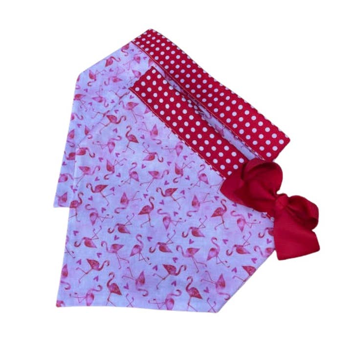 Flamants roses de Saint-Valentin pour la vente par Chloe & Max LLC