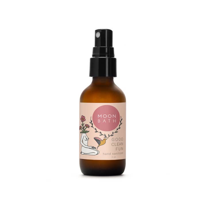 Moon Bath - Wholesale Hand Sanitizer - GOOD CLEAN FUN | Nourishing Hand Sanitizer (Organic!)