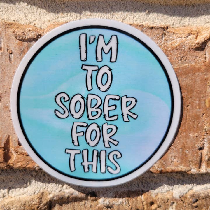 3 inch Water resistant laminated vinyl sticker for wholesale by Kodaandmom