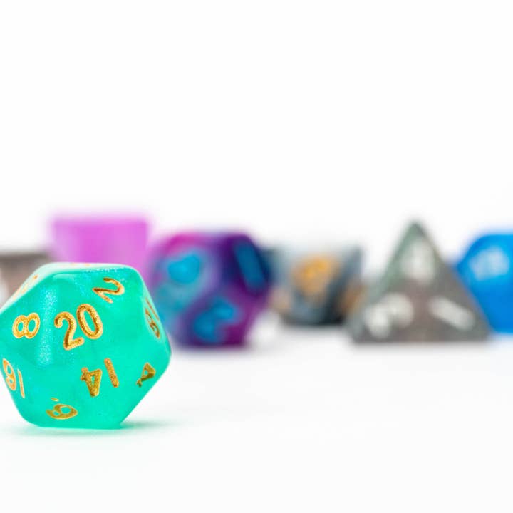 FanRoll by Metallic Dice Games - Wholesale Dice - NEW: Misfit Mini Dice: Adopt A Misfit (Blind Pack/2 sets)