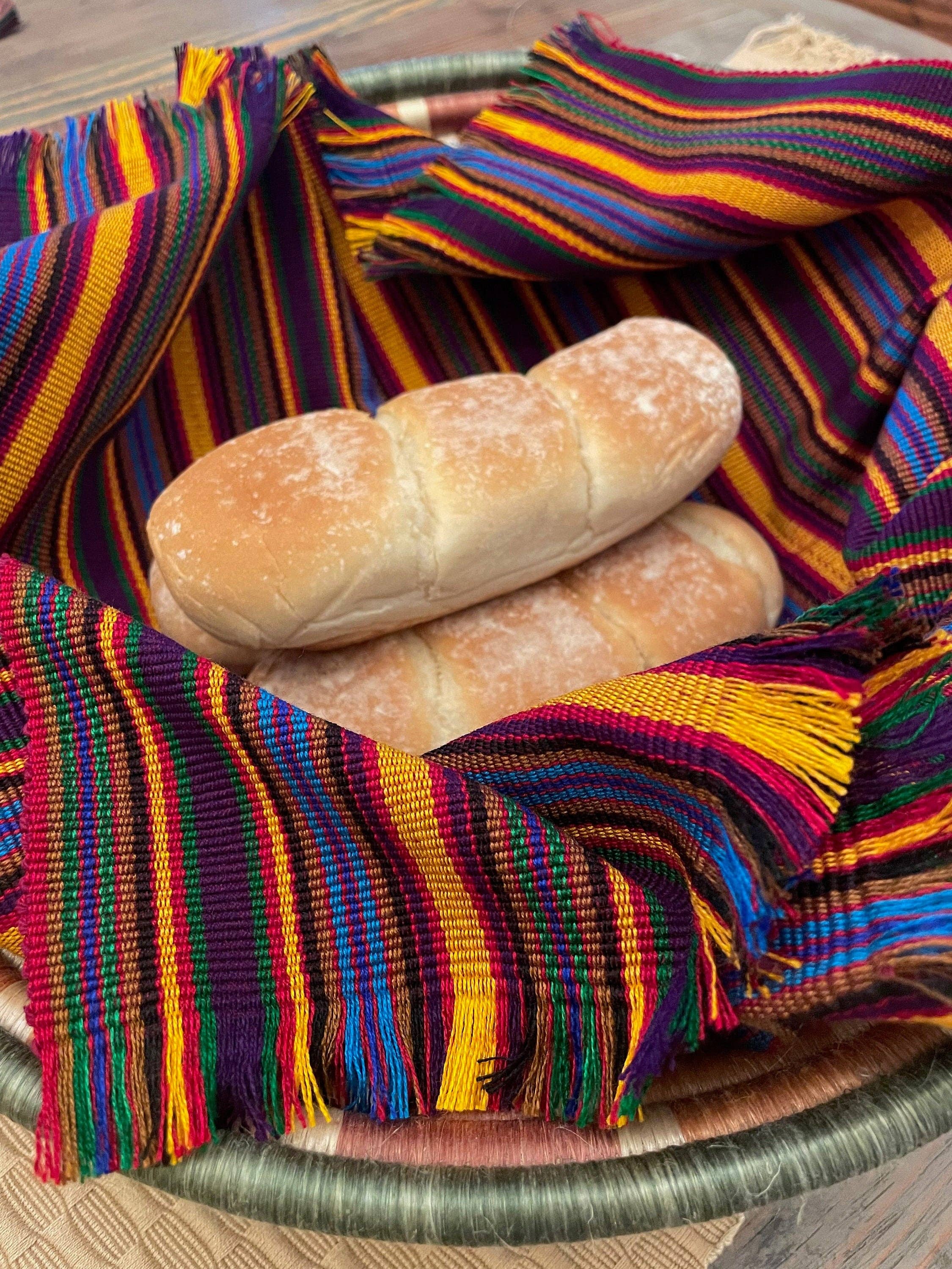 GUATEARTISAN – Engroshandel Middags- og stofserviet – Håndvævede farverige tortillaindpakninger/kludservietter2