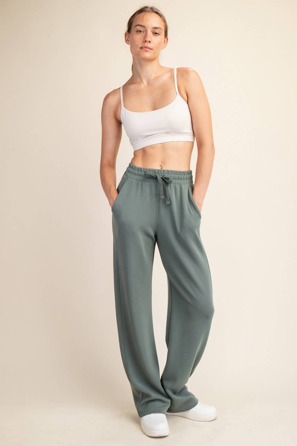 Rae Mode - Wholesale Pants - Women's - MODAL SCUBA STRAIGHT PANT34