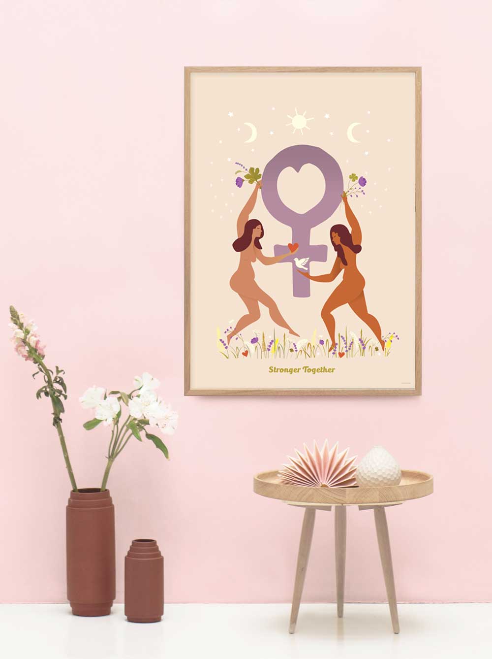 ViSSEVASSE - Vendita all'ingrosso Poster - STRONGER TOGETHER - record di raccolta fondi1