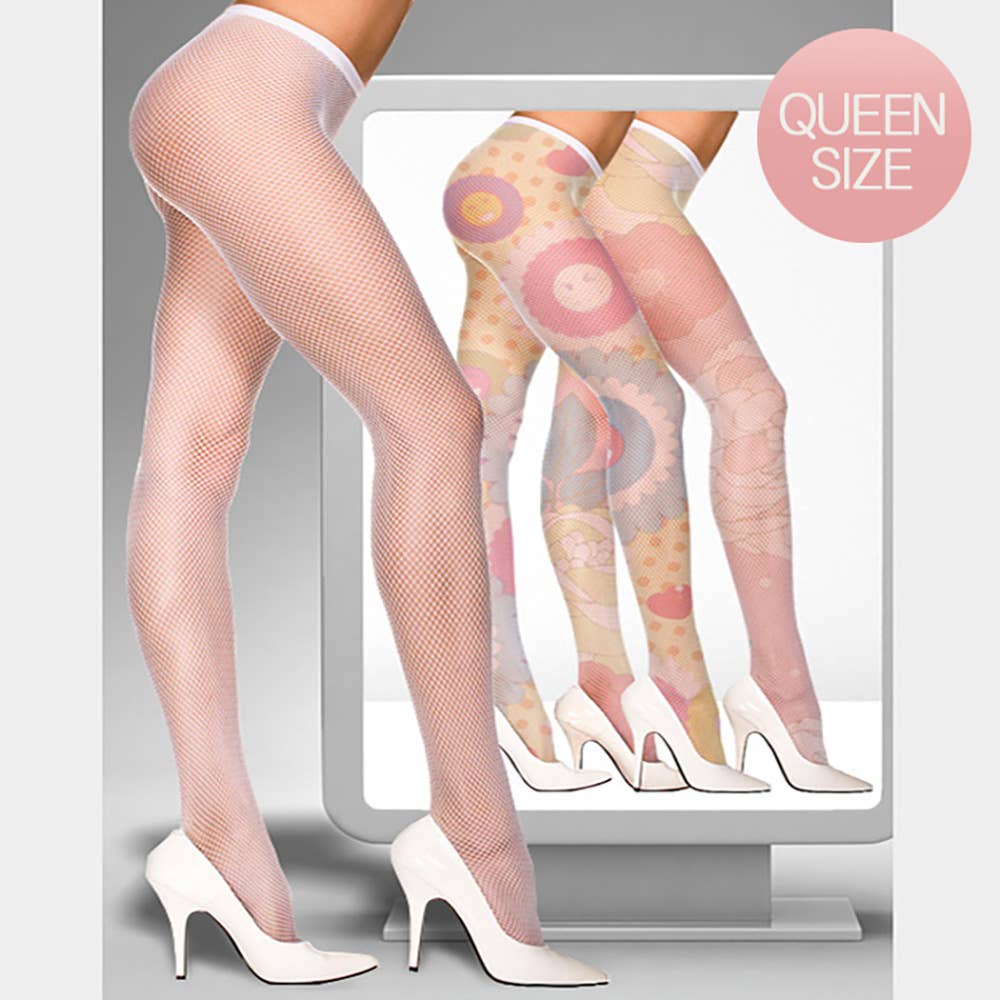 Sensibling Corp. - Wholesale Tights - Women's - Classic Fence Net D.I.Y Pantyhose Tights0