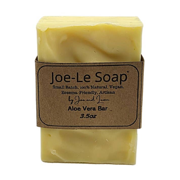 Aloe Vera Bar 3.5Oz for wholesale by Joe-Le Soap