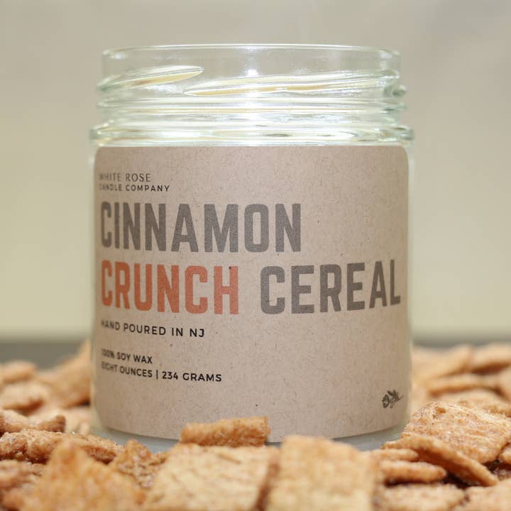 Cinnamon Crunch Cereal for wholesale by White Rose Candle Co.