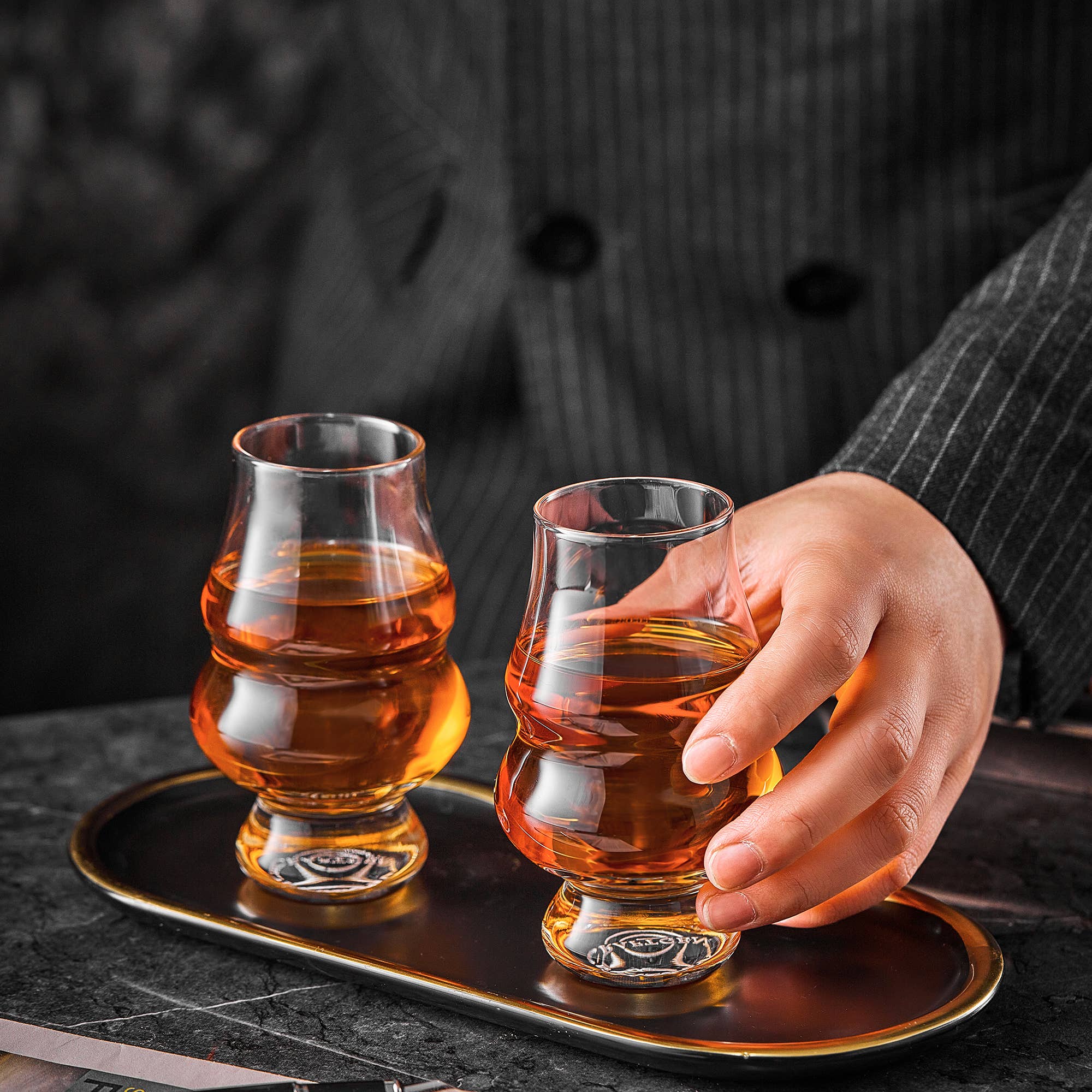 CRAFTGEN - Wholesale Cocktail/likeur glas - Whiskyproefglas, Bourbon-glas, Crystal Snifter-glas6