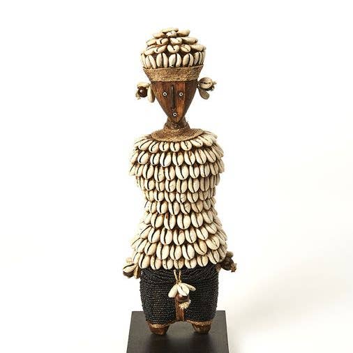 Beaded Namji Doll 09 for wholesale by Luangisa African Gallery