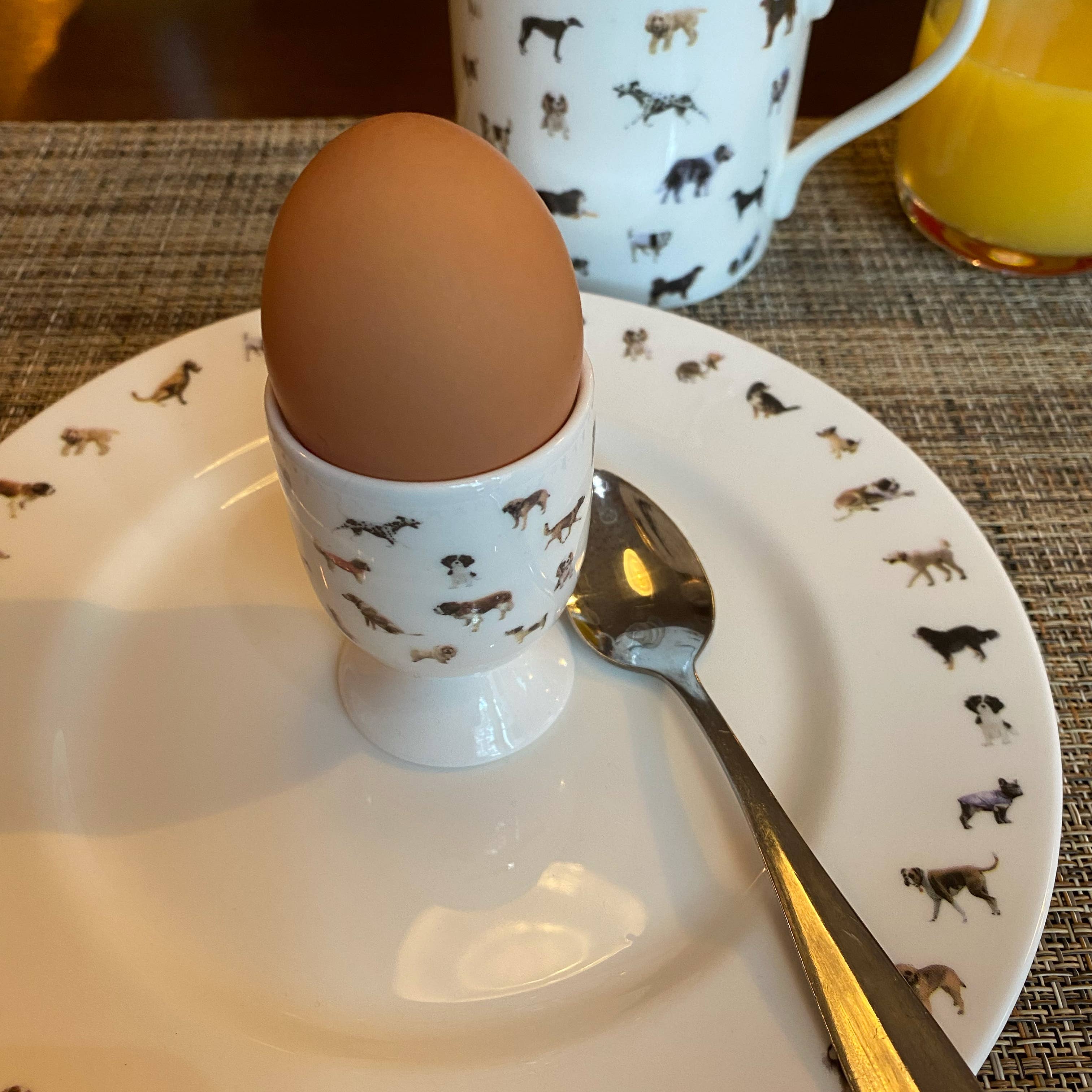 Powderhound – wholesale Dinner plate – POWDERHOUND SIDE PLATE DOG CHAIN1