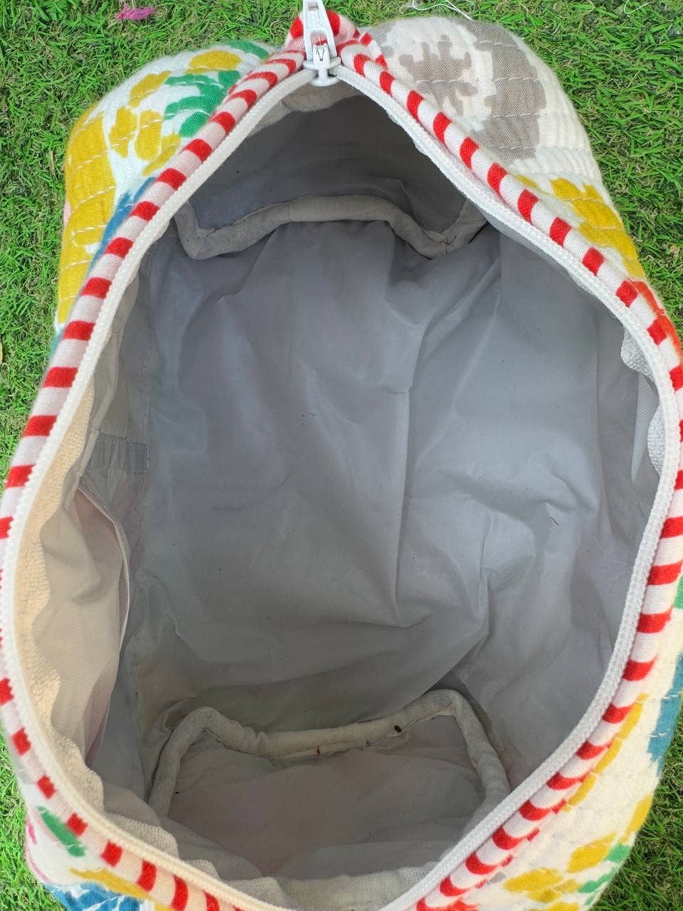 bhavnas boutique - Wholesale Makeup/Cosmetic Bag - Block Printed Cosmetic Bag Cotton Quilted Makeup Bag Travel5