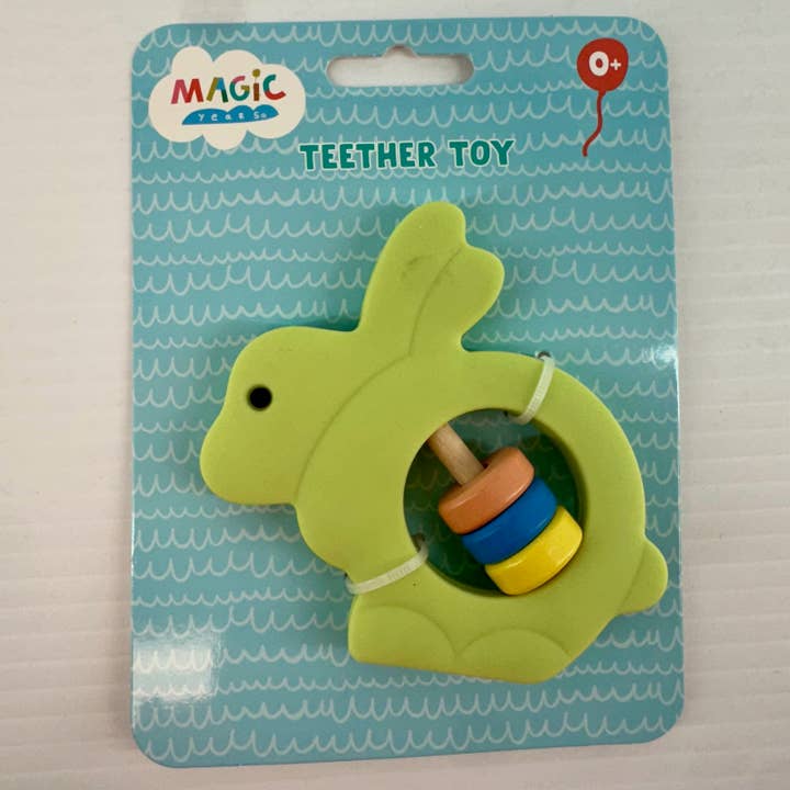 Wholesale Magic Years Baby Silicone Teether Bunny Toy 0+ for your