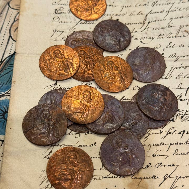 Monahan Papers - Wholesale Jewelry - Men's - Antique and Vintage Metal Pieces from Lourdes