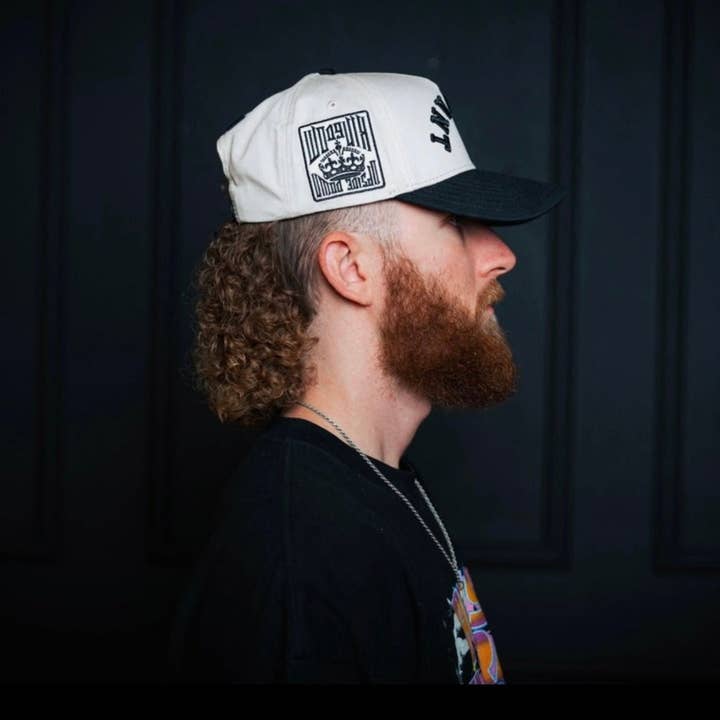 Malta Apparel LLC - Wholesale Baseball Cap - Unisex - ‘SERVANT’ Premium SnapBack - Cream/Black2