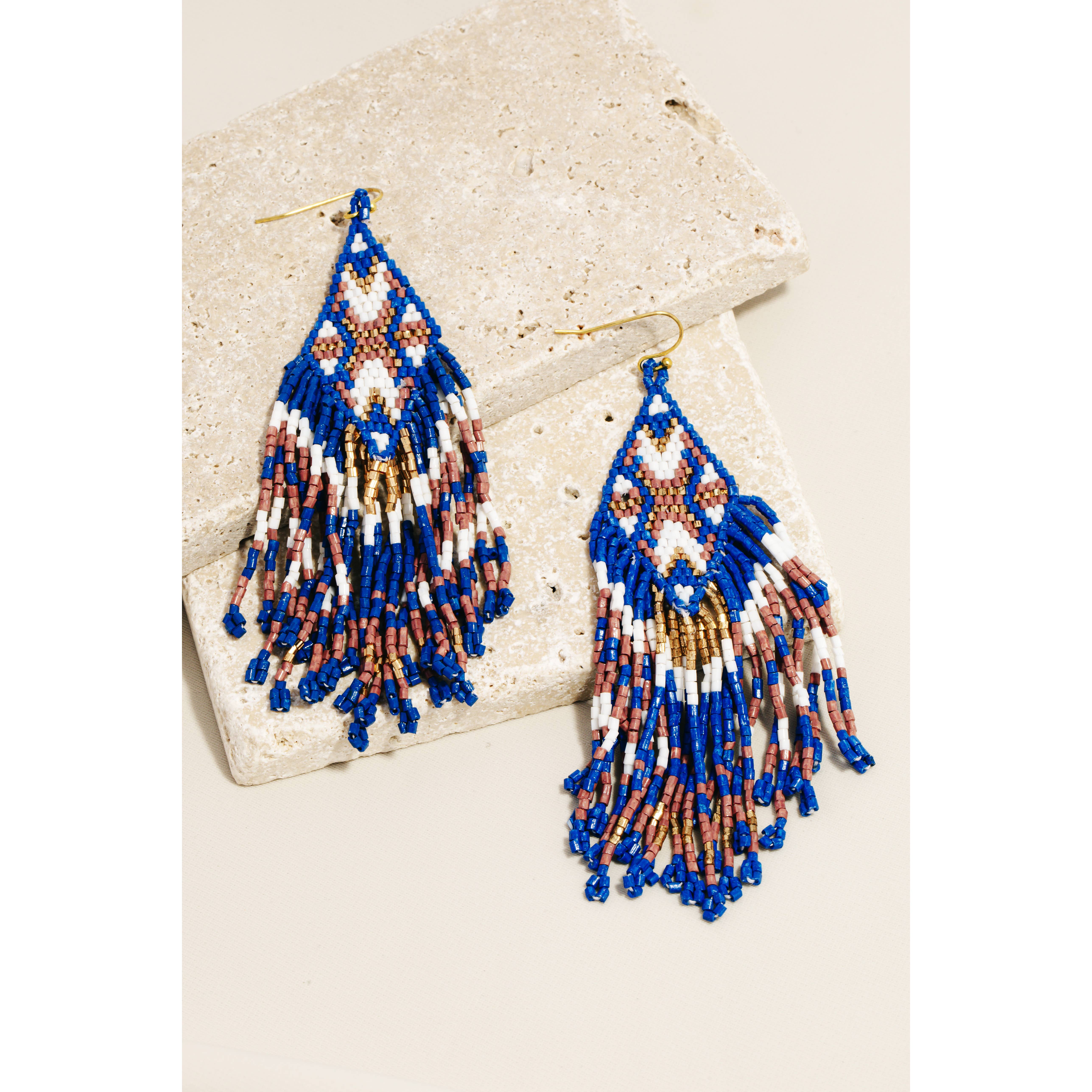 Anarchy Street - Wholesale Tassel Earrings - Seed Beaded Boho Fringe Earrings3