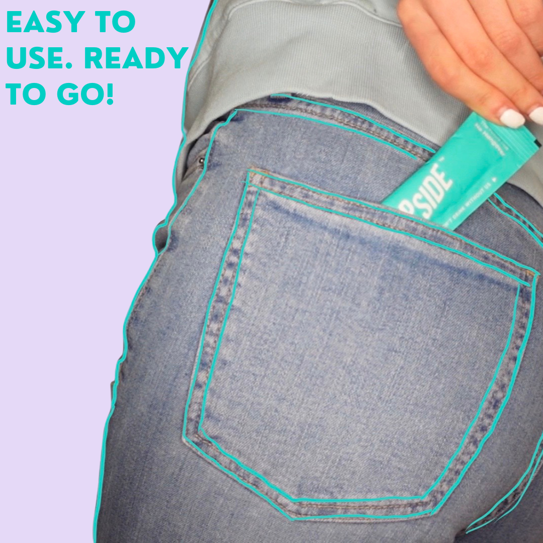 Upside - Before Alcohol Hangover Sticks – wholesale Oralt tillskott/Vitamin – UPSIDE Hangover Jelly Sticks – Date Night (4-pack)6