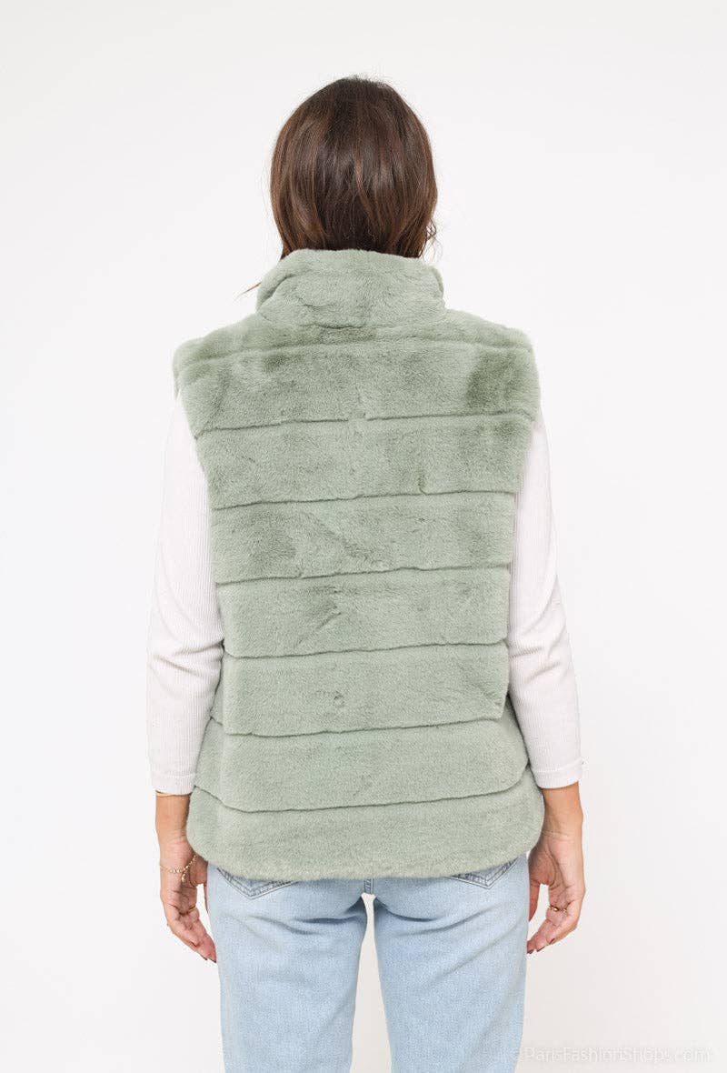 LIL' MOON - Wholesale Outerwear Vest - Women's - Vest #25511732