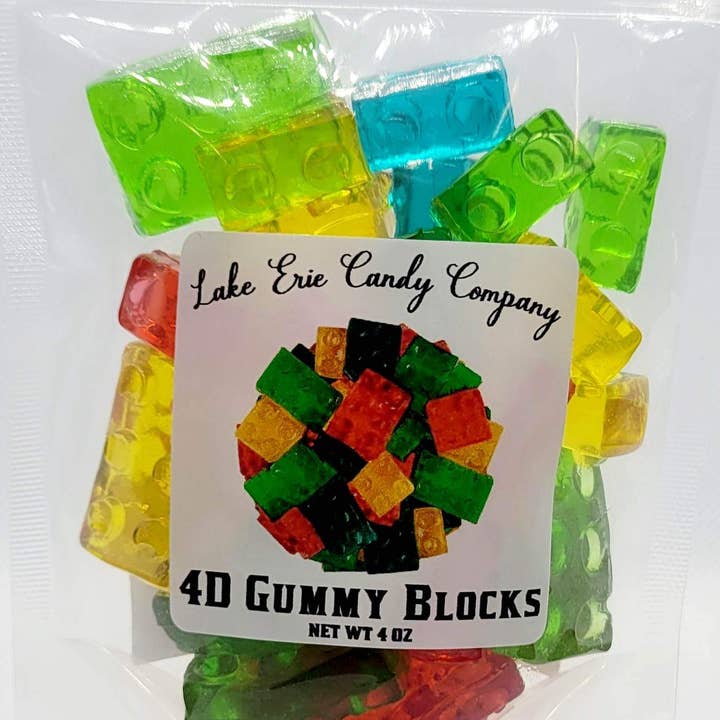 Lake Erie Candy Company - Wholesale Gummy - 4D Gummy Blocks