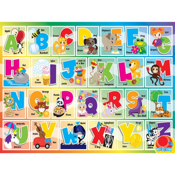 Masterpieces Puzzles - Wholesale Puzzle - Kids - Alphabet Song - 24 Piece Musical Floor Puzzle1