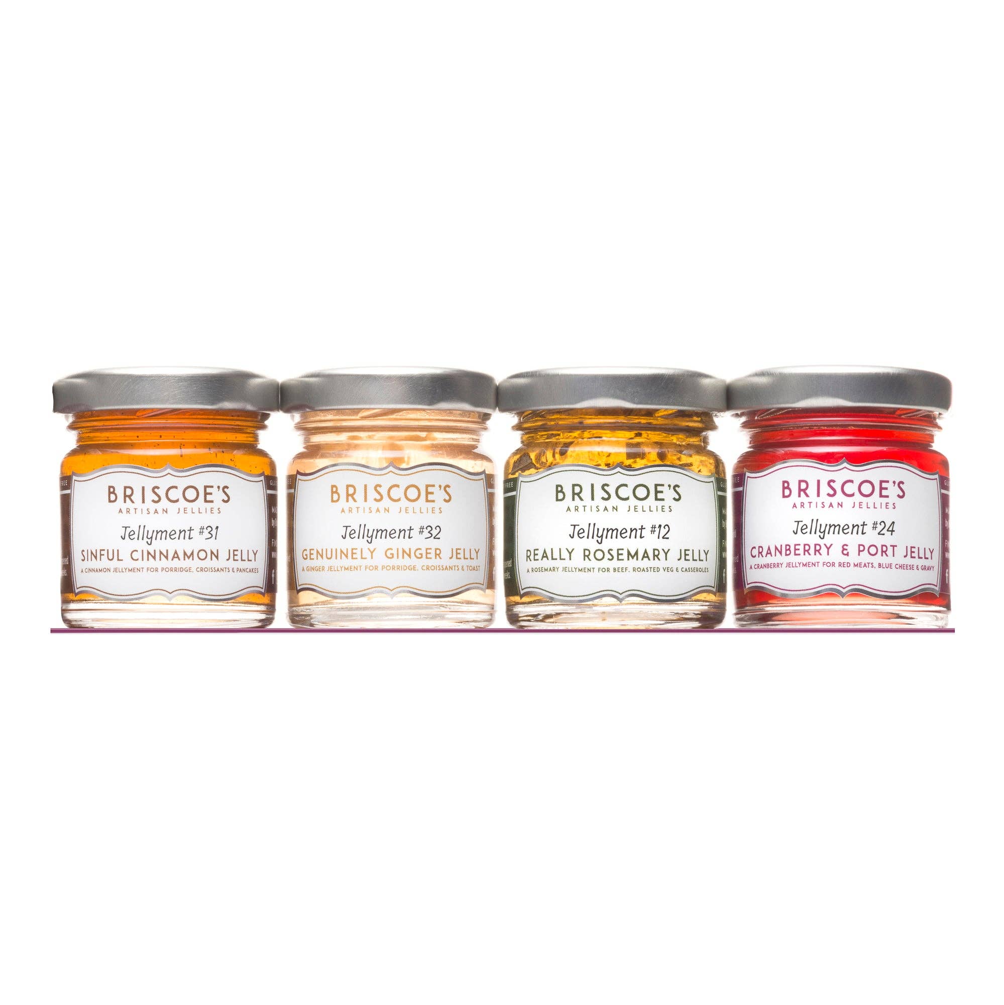 The Fruity Kitchen - Wholesale Jam/Jelly - Gift Box - 4 x 45g mini Jars1