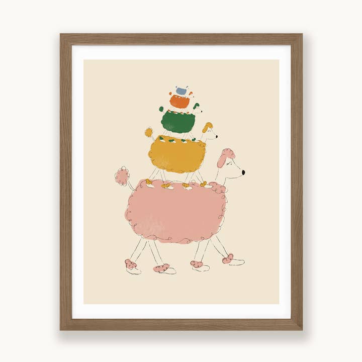 Poodle for wholesale by Ania Greta Studio