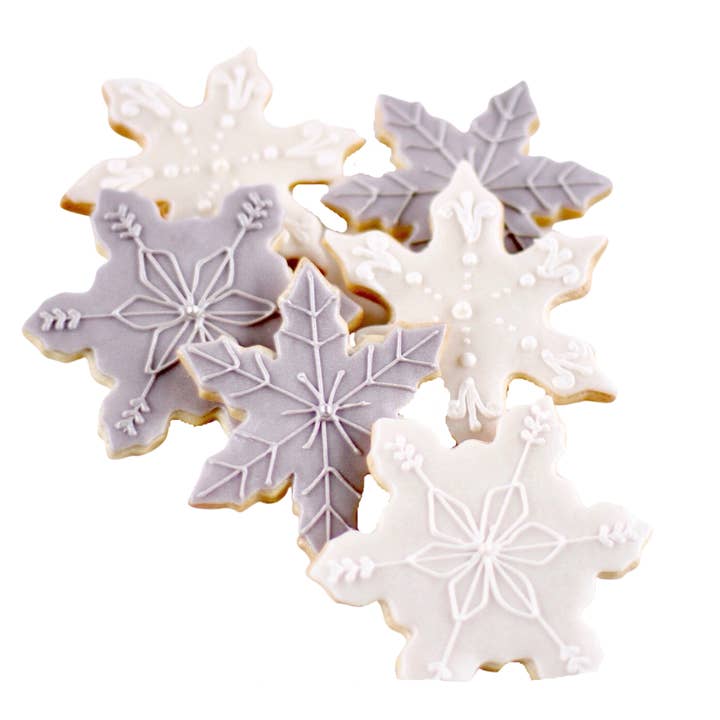 Sweet Sanctions LLC - Wholesale Cookie - Snowflakes Cookies