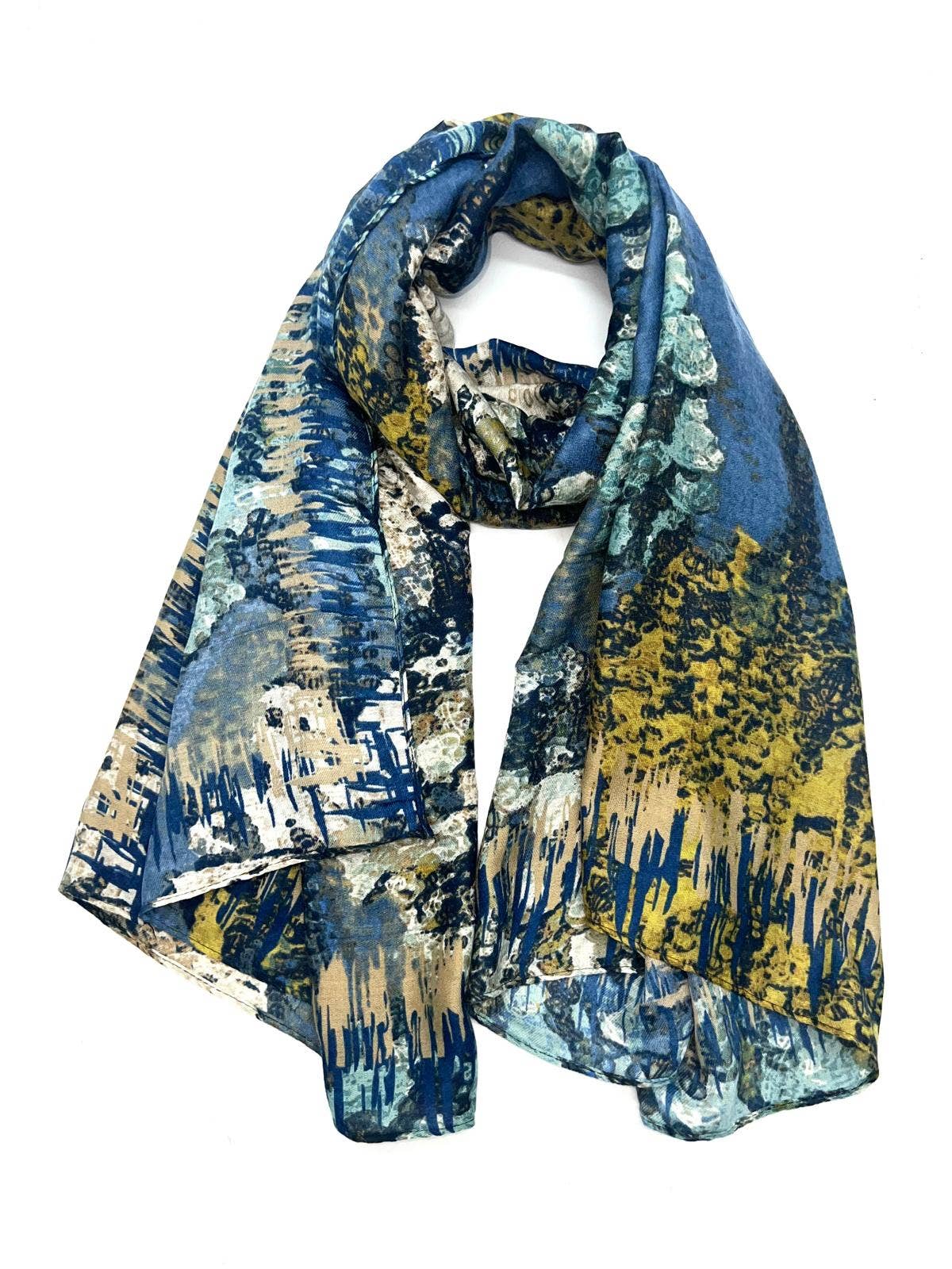 LINETA – wholesale Scarf – Women's – HH-316 Printed Scarf7