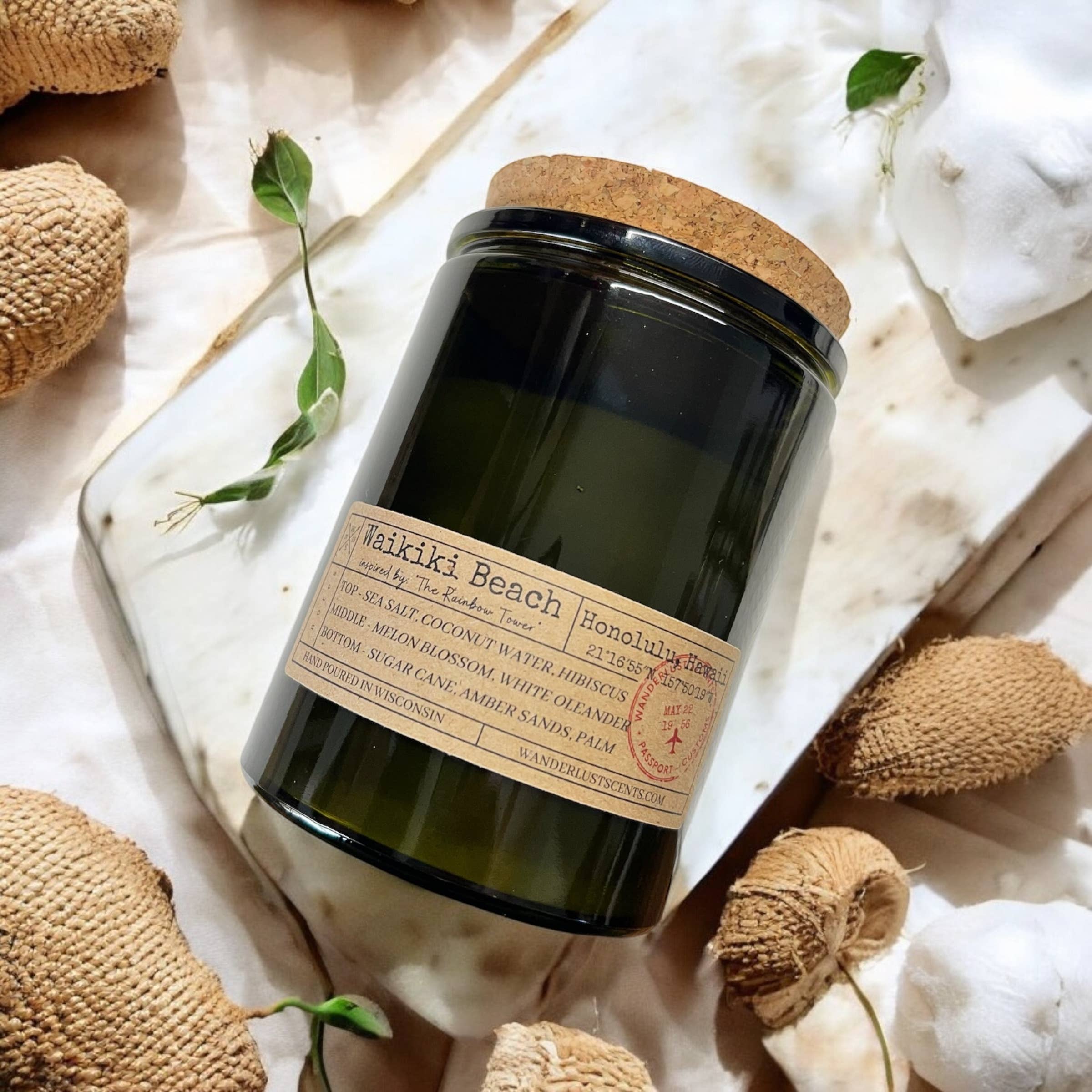 Wanderlust Scents - Wholesale Jar/Filled Candle - Woodwick Soy Candle by Wanderlust Scents1