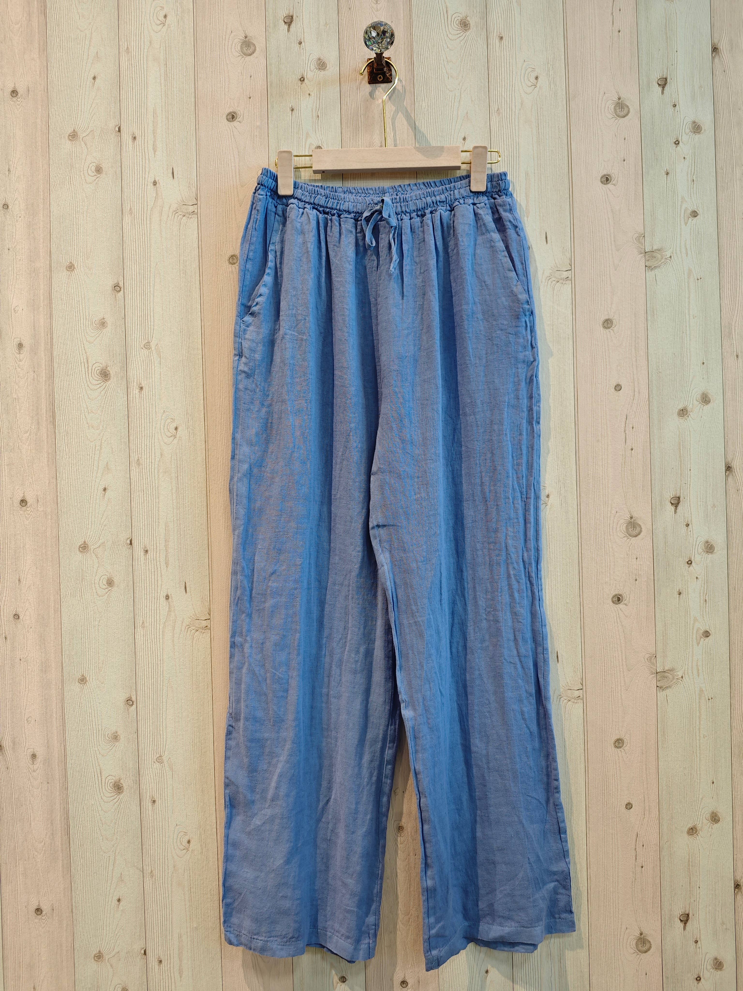 Linen & More - Wholesale Pants - Women's - REF 30132 BASIC STRAIGHT LEG PANTS 100% LINEN13