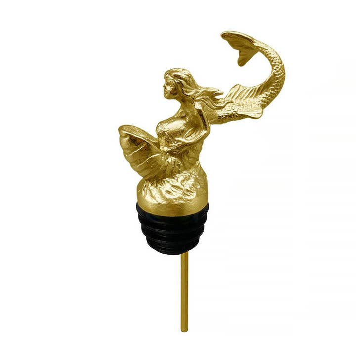 Menagerie Titan Guld Sjöjungfru Hällpip för wholesale av MENAGERIE