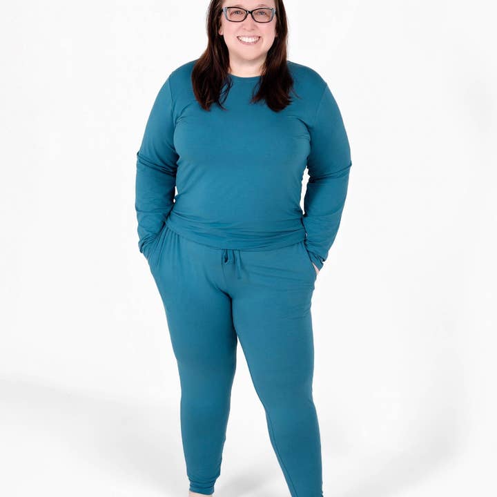 Regal | Women's Bamboo Jogger Pajama Pants for wholesale by Little Popp Crew