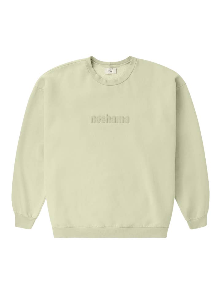 Neshama Sage Crewneck for wholesale by House Of Lavi