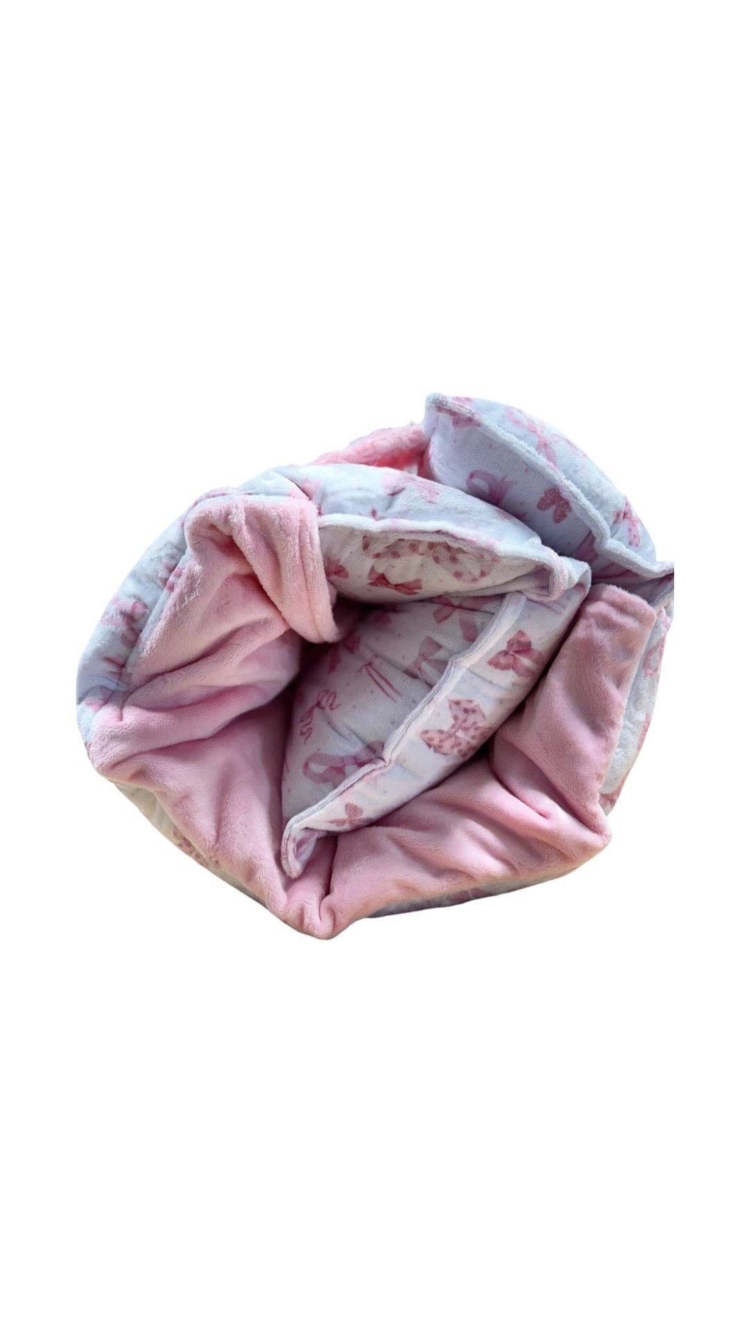 Razzle Baby - Wholesale Nap Mat - Kids & Baby - Pink bows- ALL MINKY2