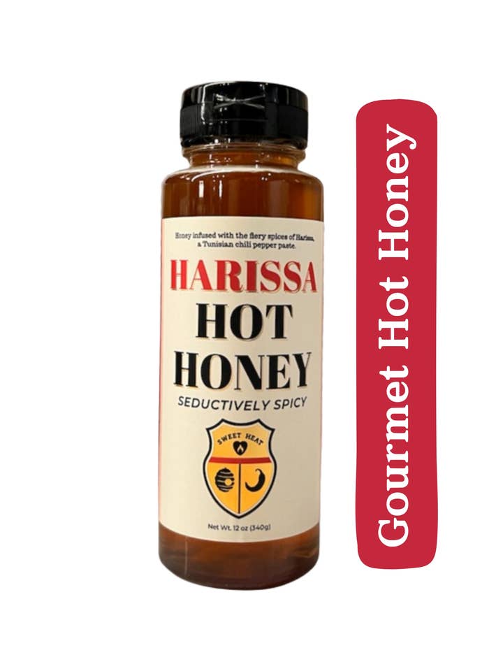 Miel Épicé Harissa (12 oz) pour la vente par HARISSA HOT HONEY