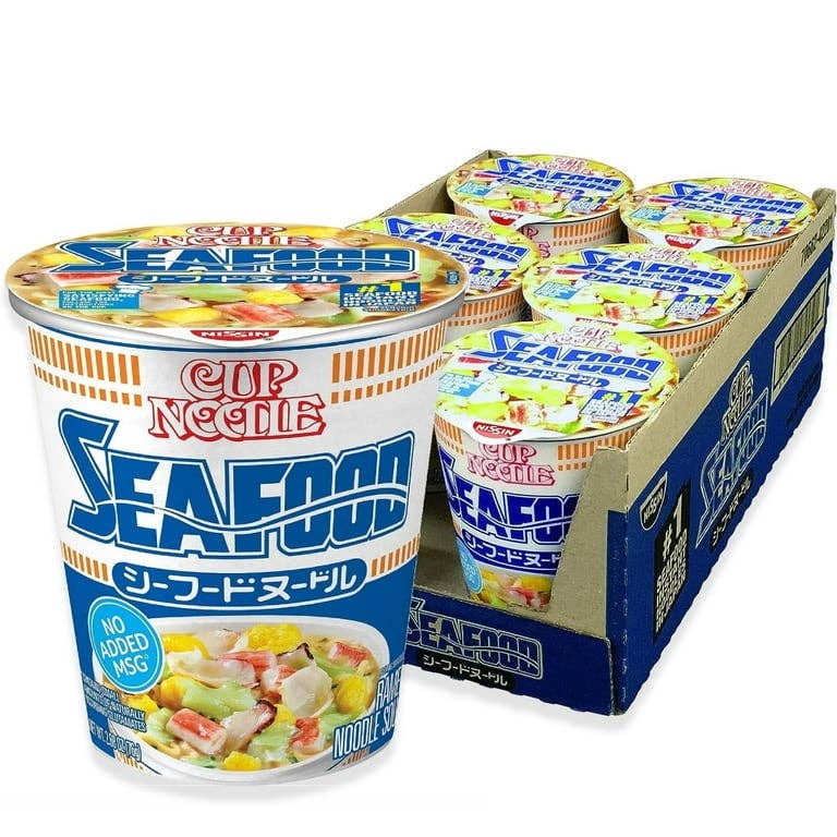 L&F Universal Goods - Wholesale Ramen - Nissin Cup Noodles Seafood 6/2.68OZ0