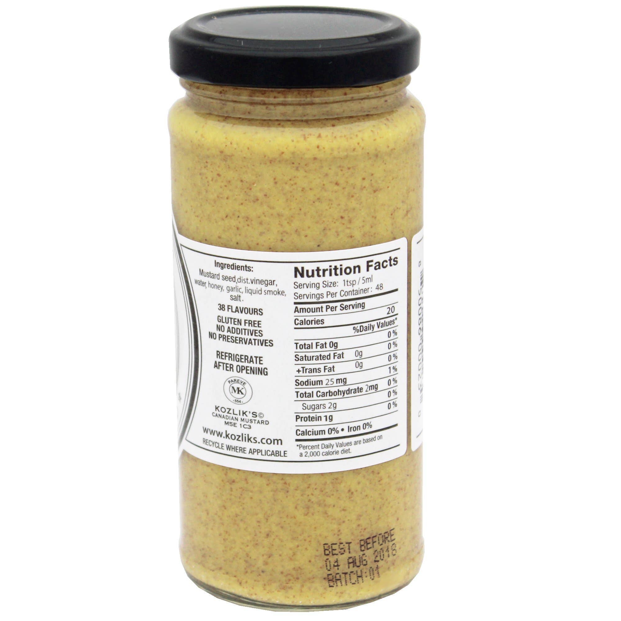 M5 Corporation - Wholesale Mustard - Sweet and Smokey Mustard - 8oz (227gm)1