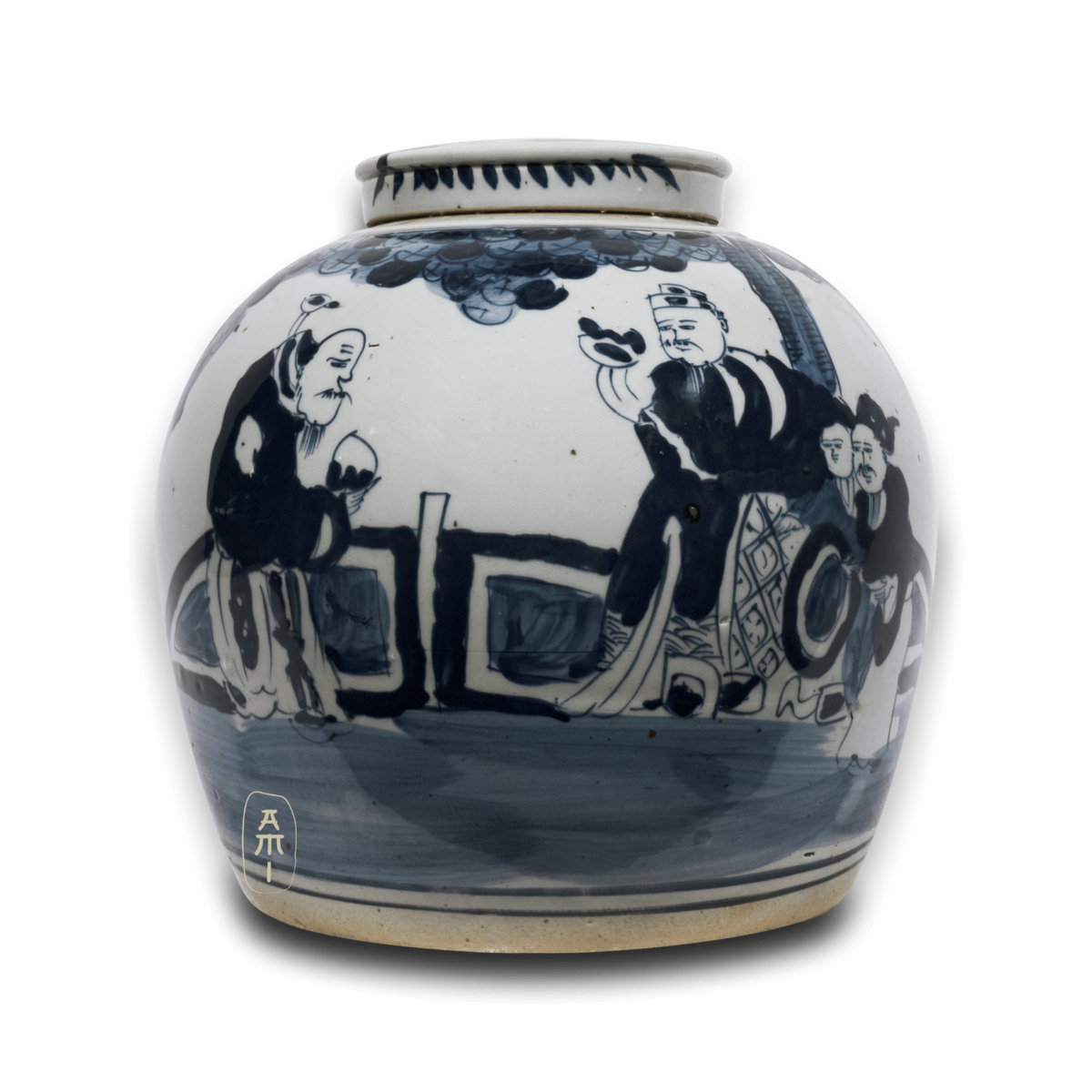 Asian Mix Interior - Wholesale Vase - Emperors pot old finish0