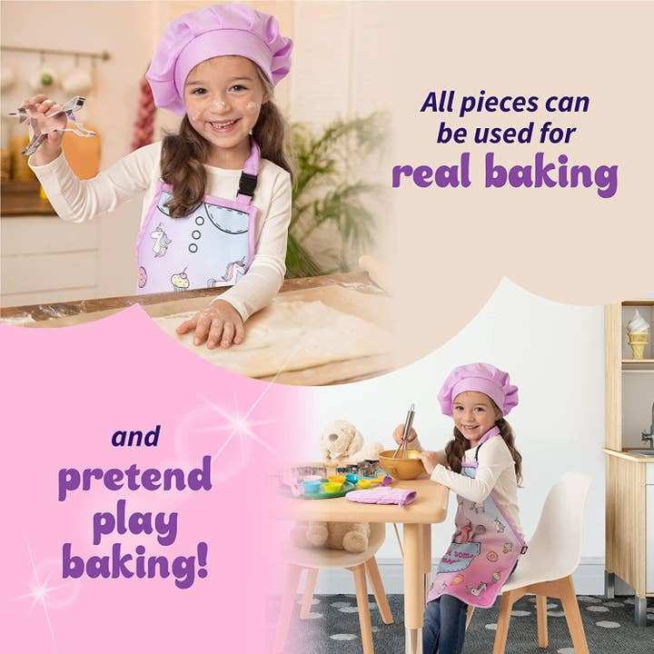 Bintiva - Wholesale Toy Set - Kids - Unicorn baking dress up toy set3