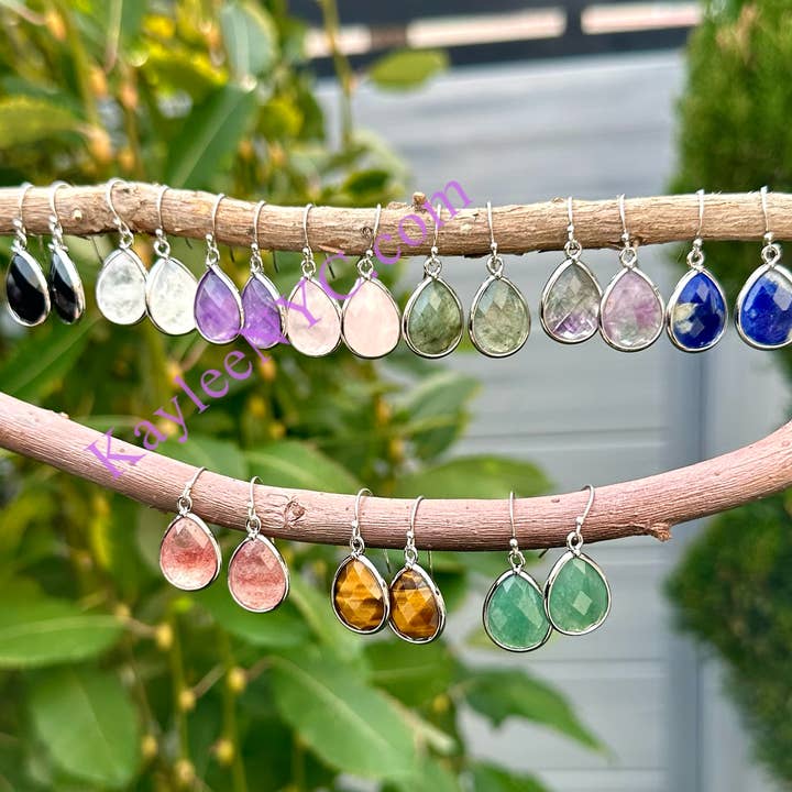 KayleeNYC - Wholesale Dangle Earrings - Crystal Sterling Silver Dangling Earring